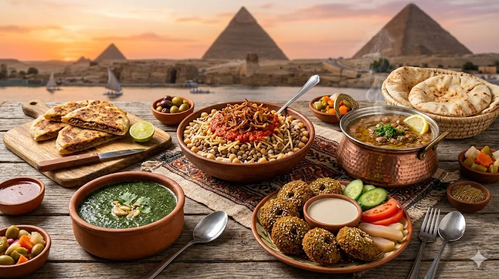 Home traditional egyptian dishes to try